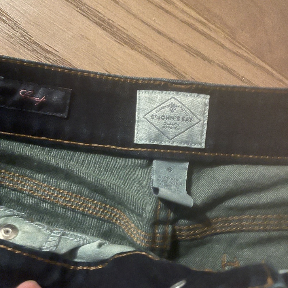 St John’s Bay women’s jean capris size 6 NWOT waist size 30 - Picture 6 of 8